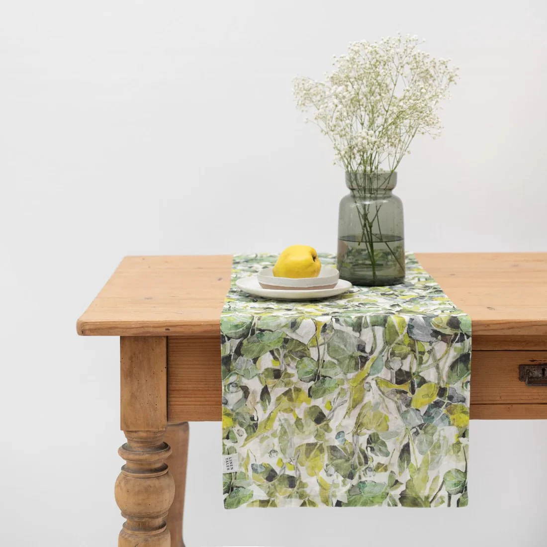 LIMITED EDITION Lotus Linen Table Runner