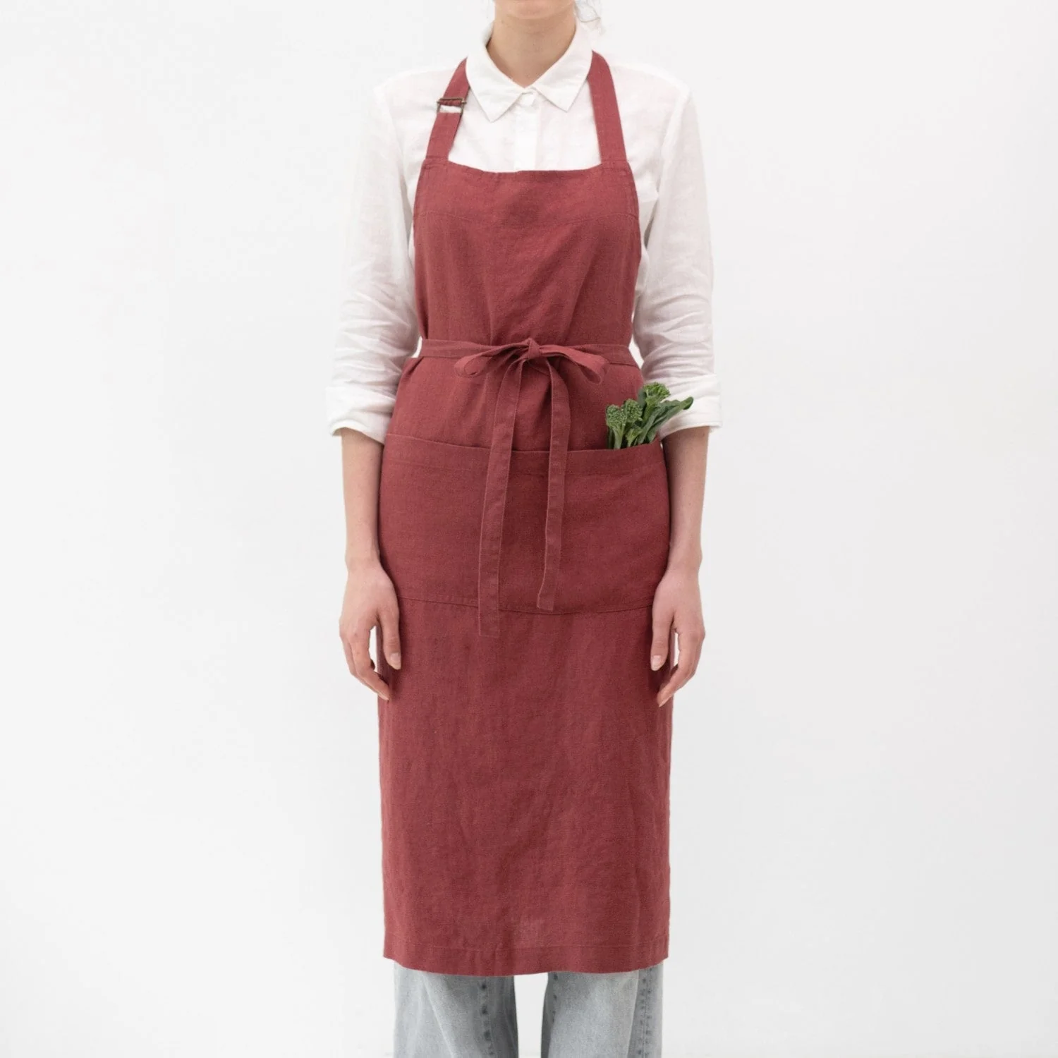 Marsala Linen Chef Apron