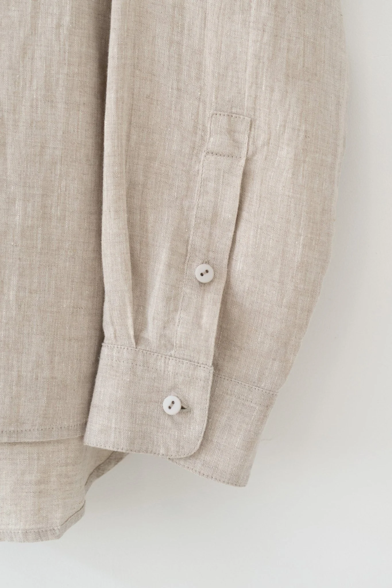Melange Linen Larch Shirt - Image 5
