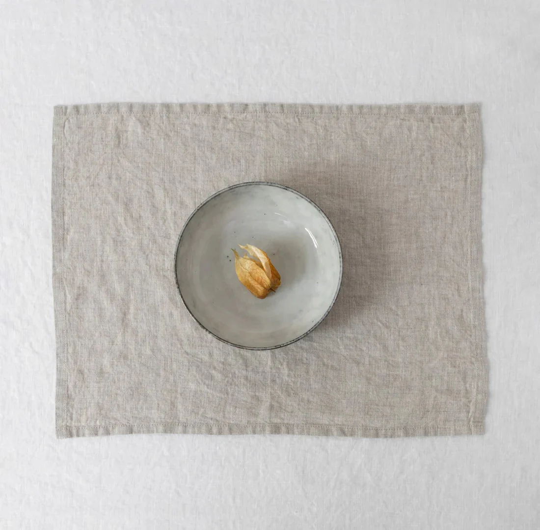 Melange Lightweight Linen Placemat