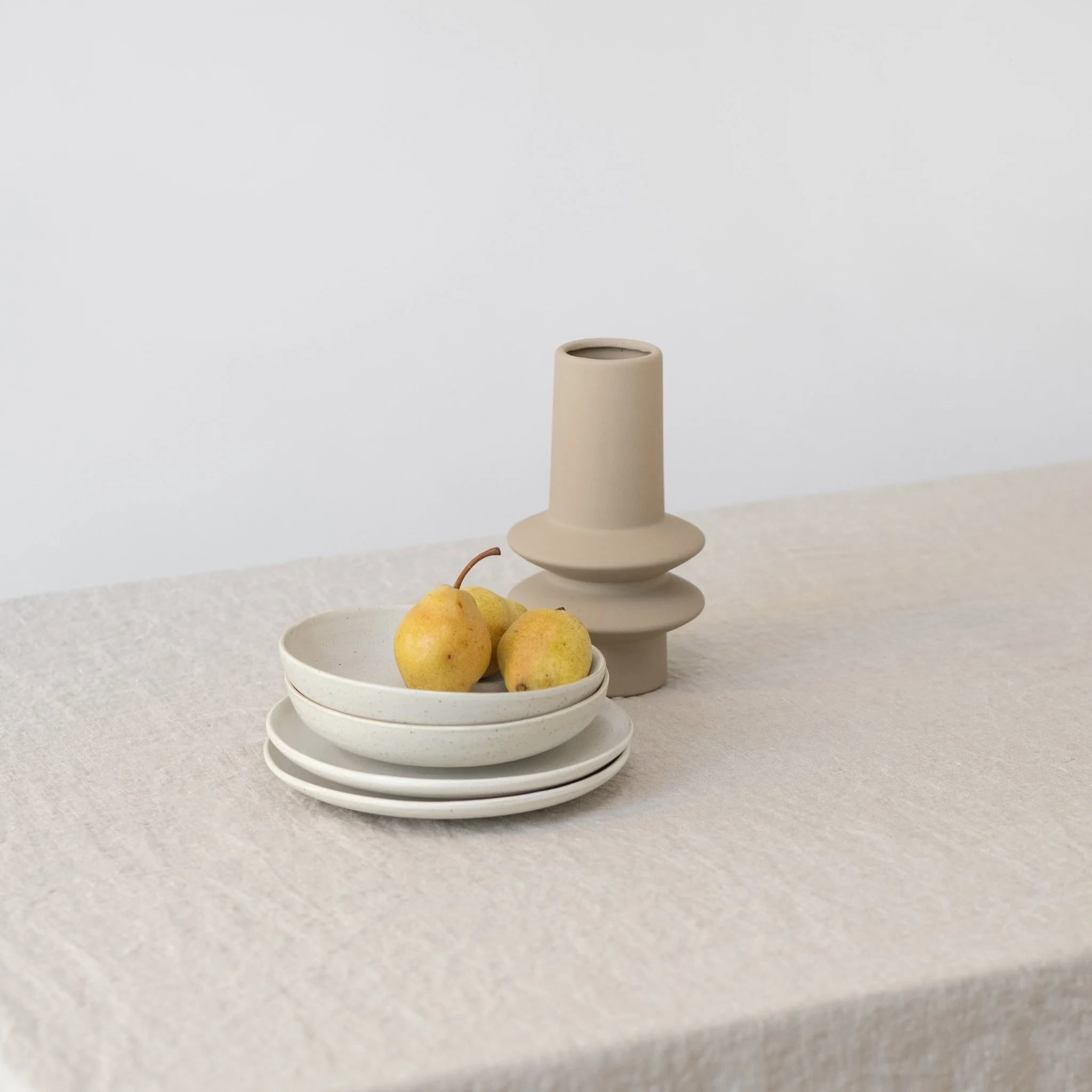 Melange Lightweight Linen Tablecloth - Image 3