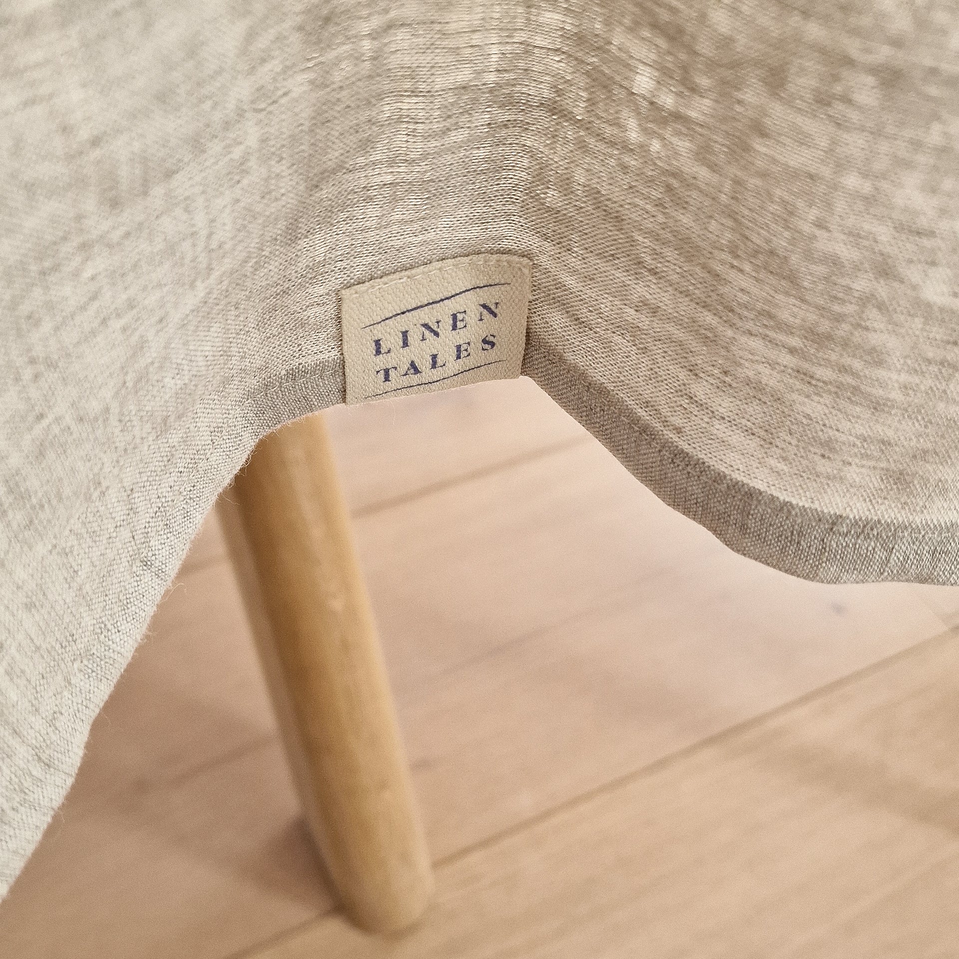 Melange Lightweight Linen Tablecloth - Image 4
