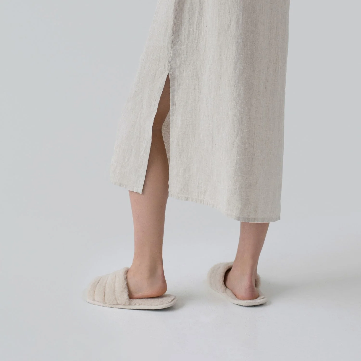 Melange Linen Nasturtium Nightdress - Image 4