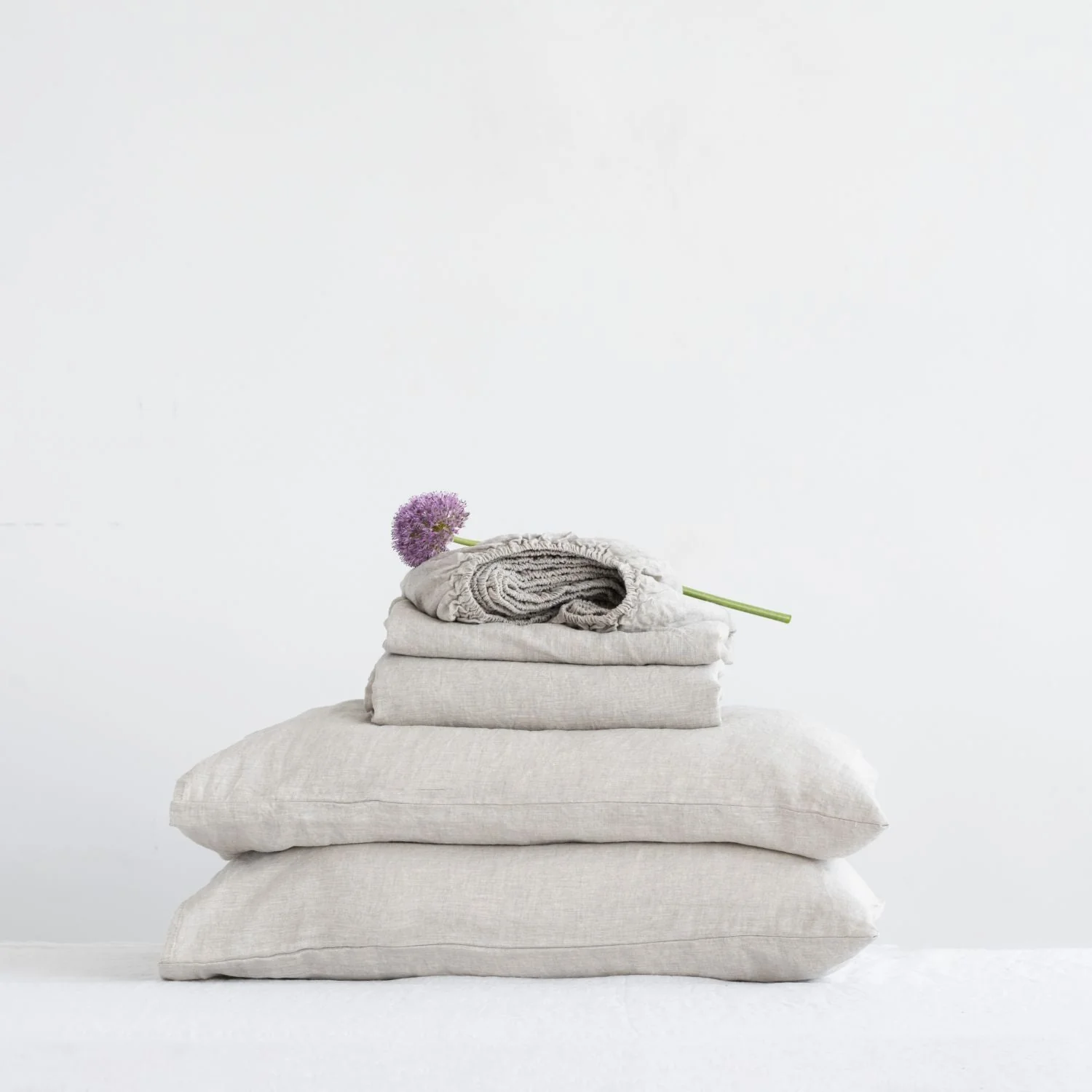 Melange Linen Sheet Set - Image 2