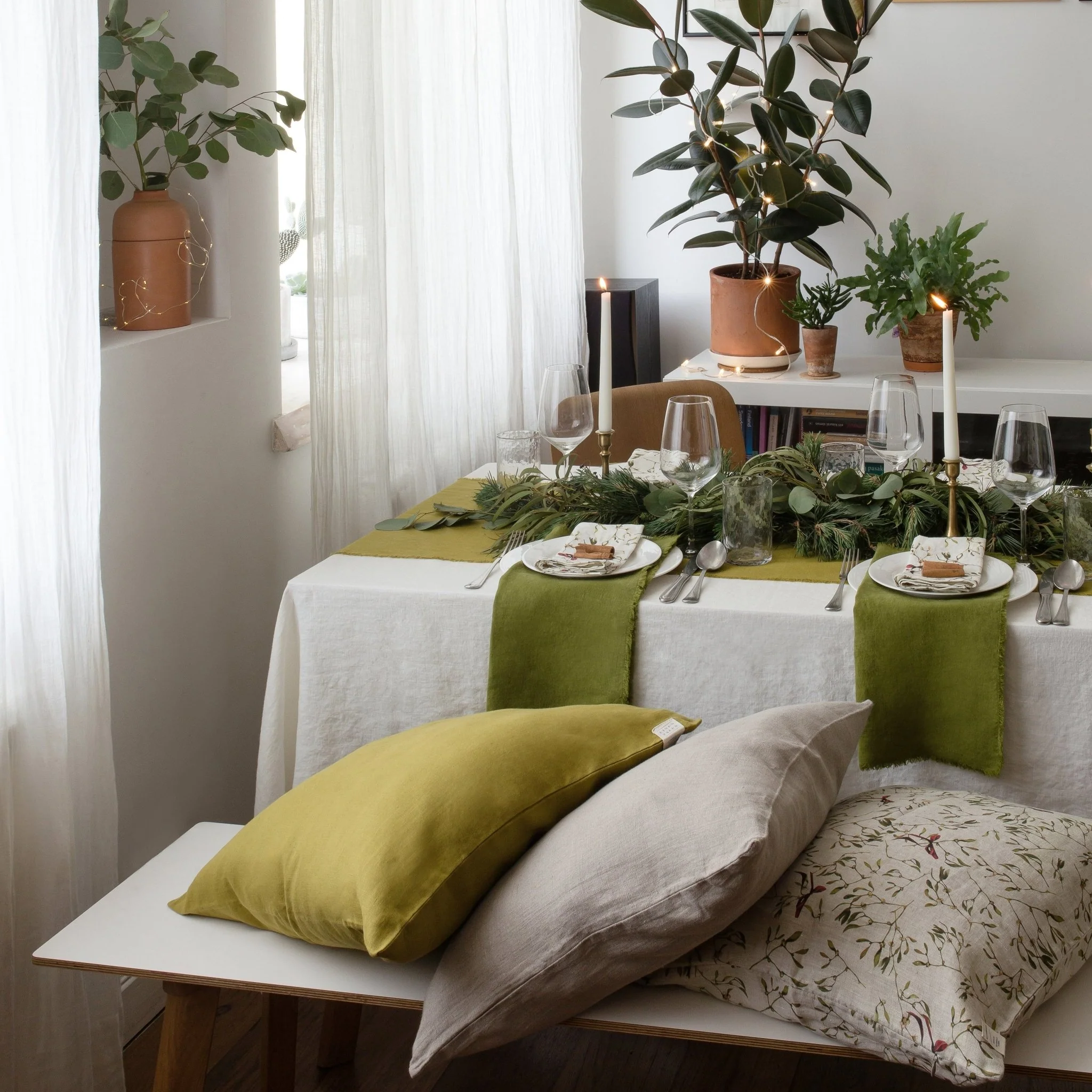 Natural Linen Cushion Cover - Image 4