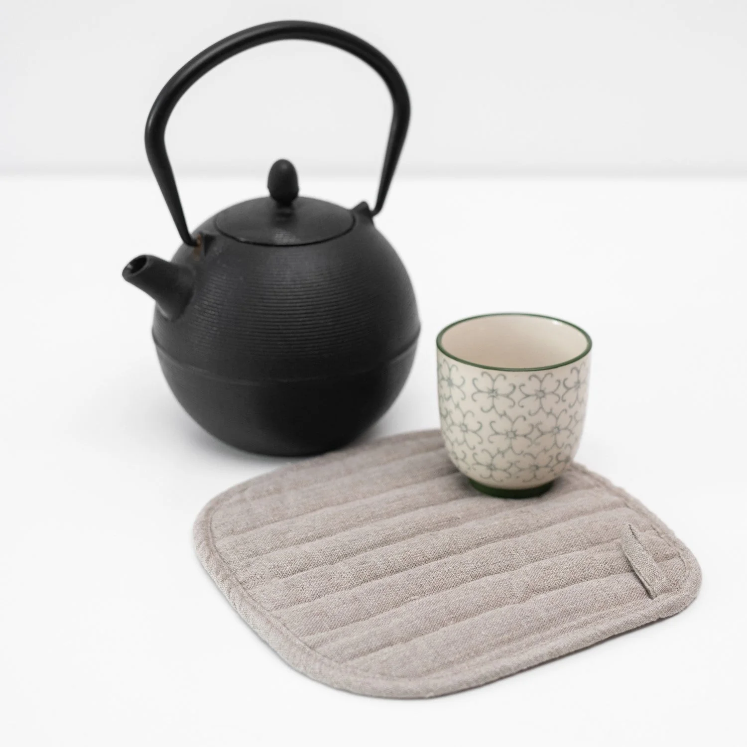 Natural Linen Potholder - Image 4