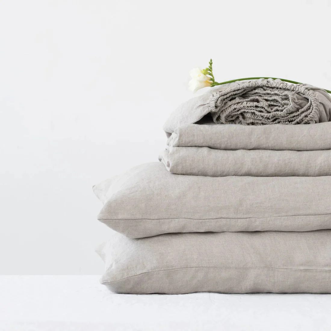 Natural Linen Sheet Set