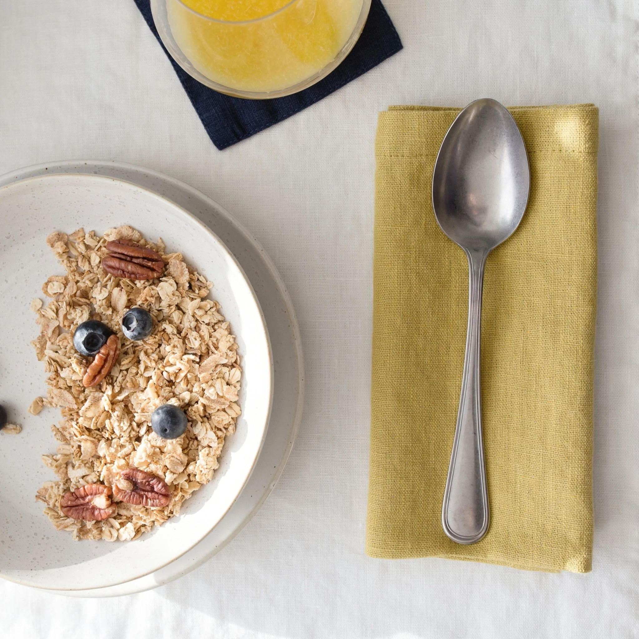 LIMITED EDITION Lemon Curry Linen Napkins Set of 2 - Image 4