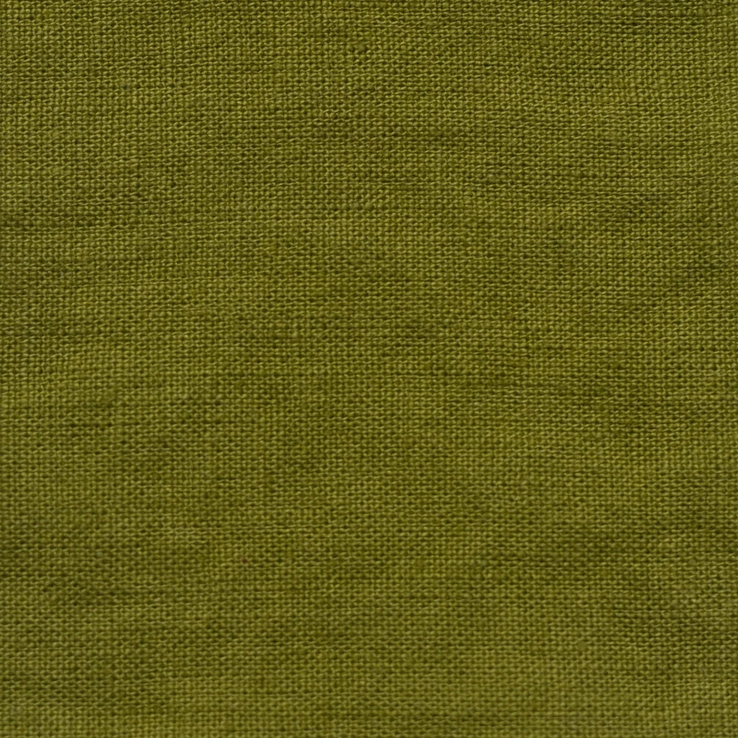 Unwashed Christmas Green Linen Fabric 215 g/sq.m