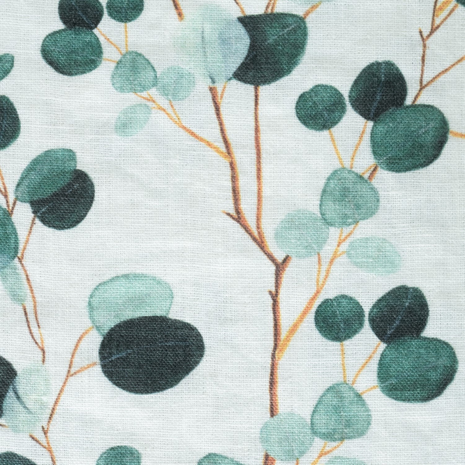 Unwashed LIMITED EDITION Eucalyptus Linen Fabric 185 g/sq.m