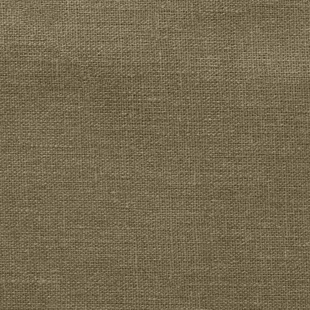 Unwashed Martini Olive Linen Fabric 215 g/sq.m