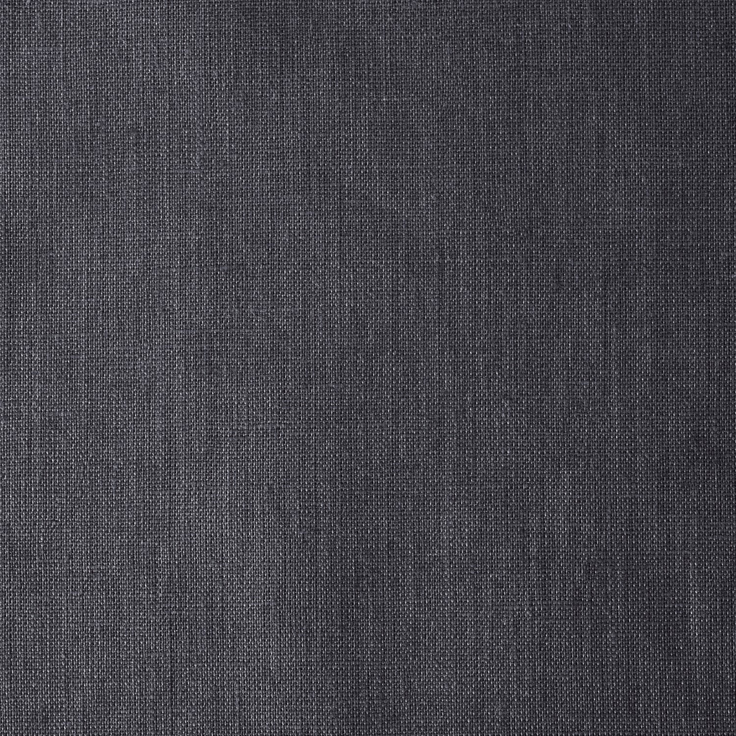 Unwashed Wide Dark Grey Linen Fabric 160 g/sq.m