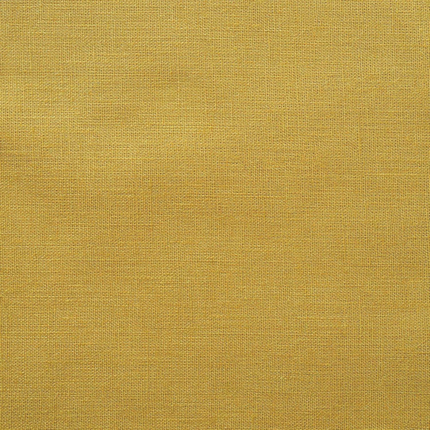 Unwashed Wide Lemon Curry Linen Fabric 160 g/sq.m