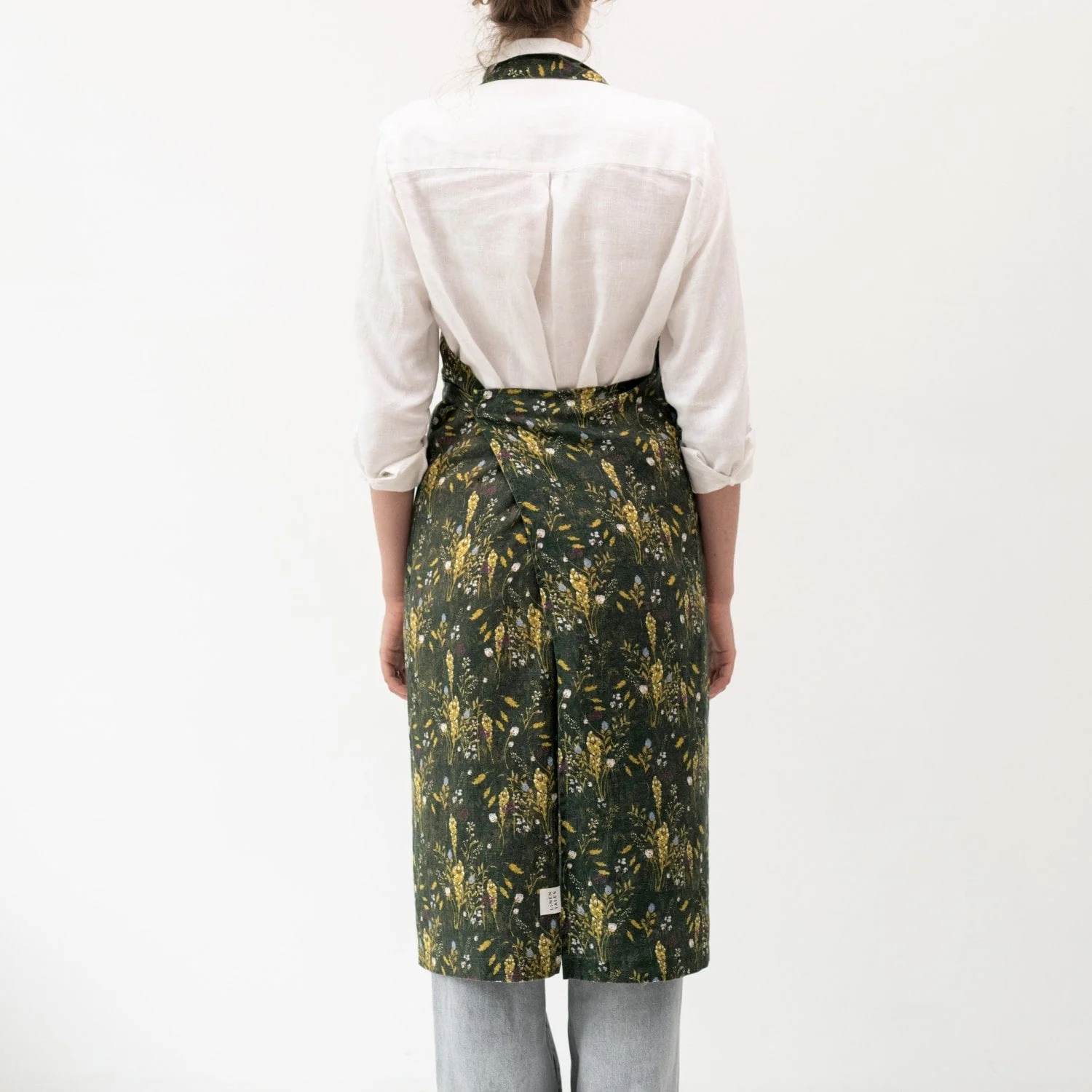 LIMITED EDITION Woodland Linen Chef Apron - Image 3