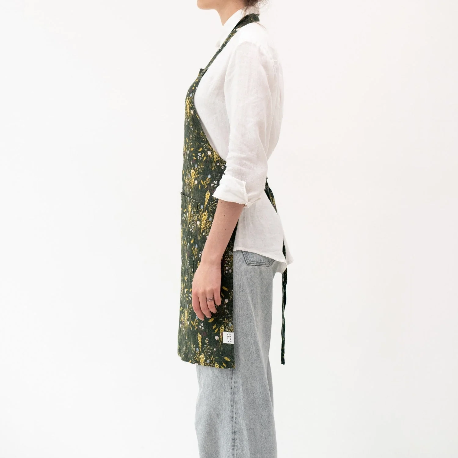 LIMITED EDITION Woodland Linen Daily Apron - Image 2