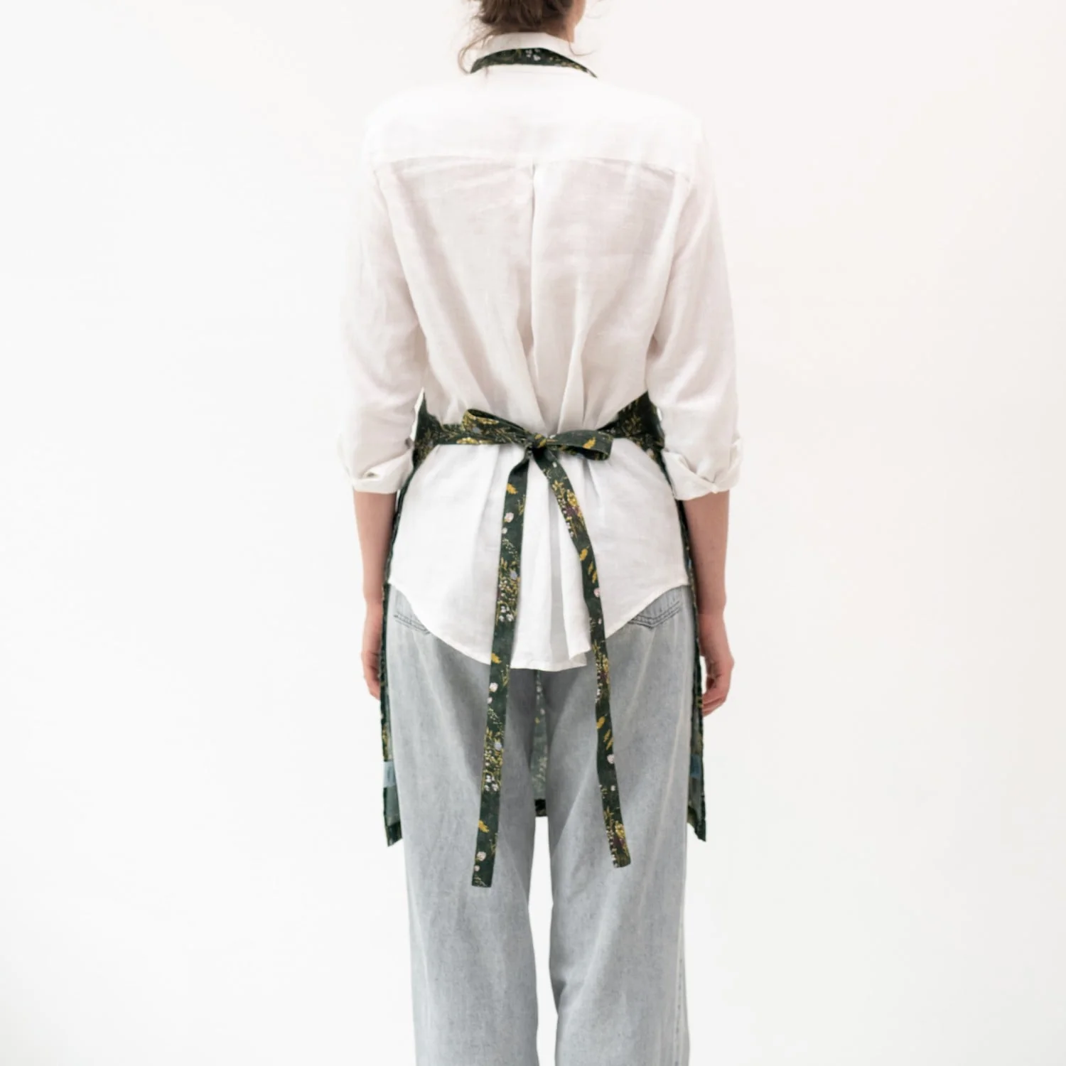 LIMITED EDITION Woodland Linen Daily Apron - Image 3